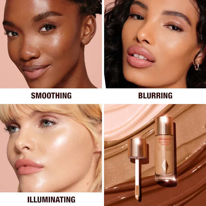 Тональна основа, що підсвічує обличчя Charlotte Tilbury HOLLYWOOD FLAWLESS FILTER
